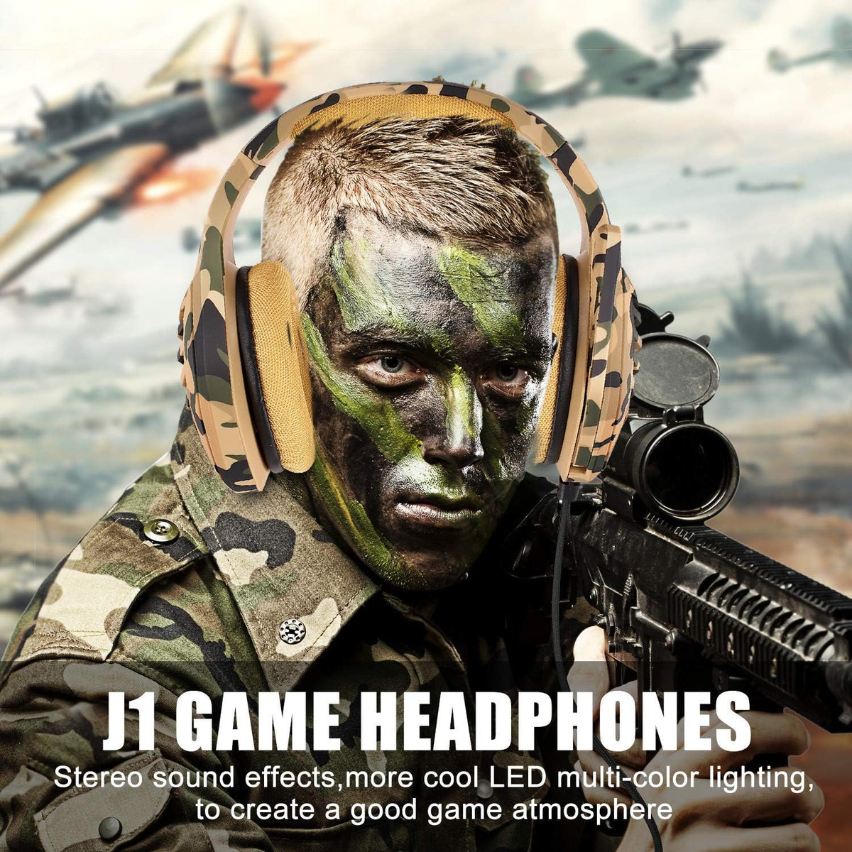 Wired Gaming Headset (Yellow) R147