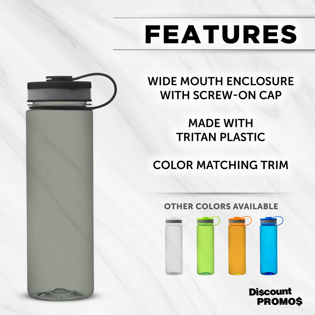 26 oz Set of 10 BPA Free Water Bottles Y420469