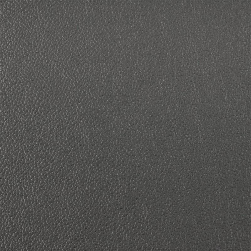 Dark Gray Leather Match Accent Chair M7519