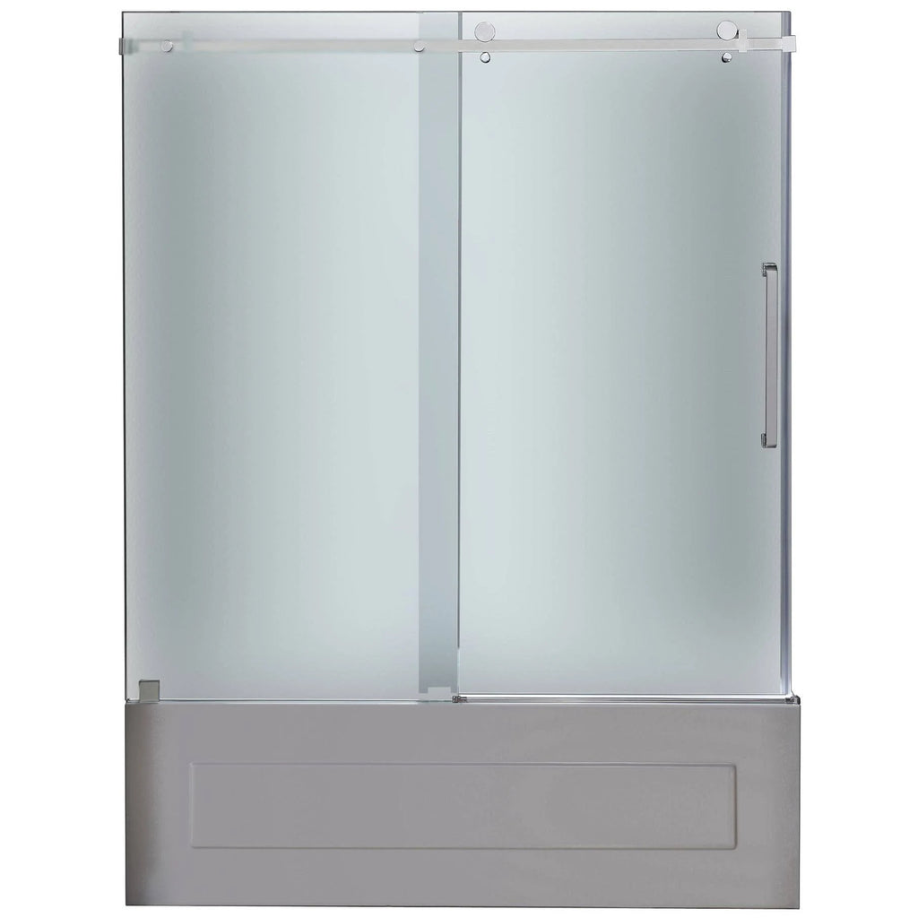 Single Sliding Frameless Tub Door I1724