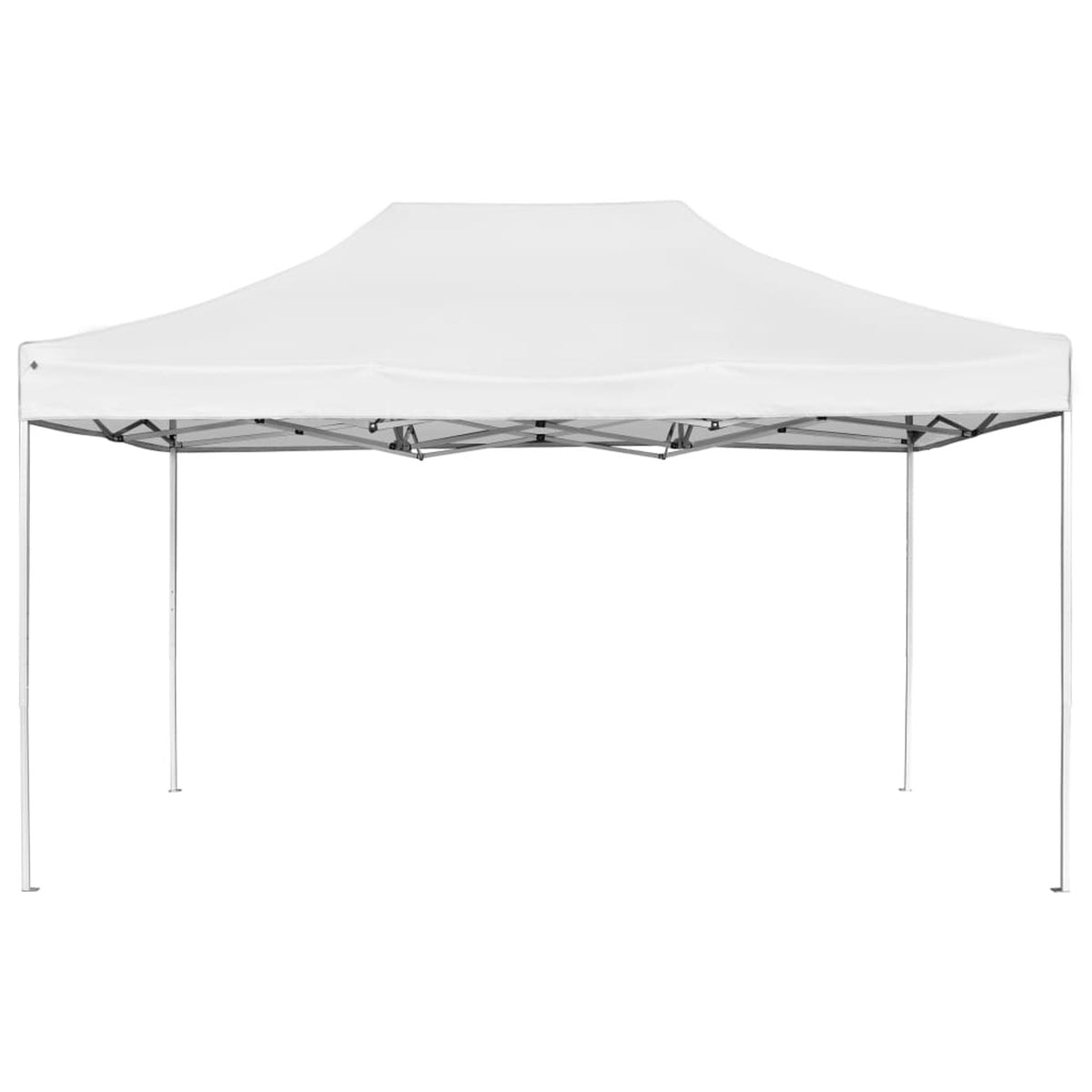 White Folding Party Tent Aluminum Frame Canopy 14.1ft x 9.5ft x 9.8ft B954