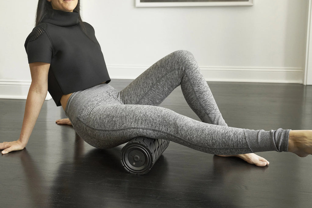 Black Vibrating Foam Roller F459