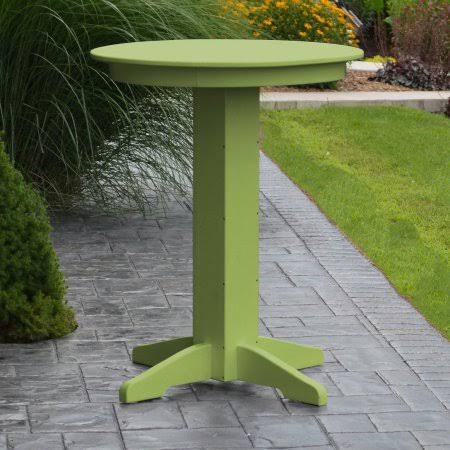 Poly Round Bar Height Table Y8718