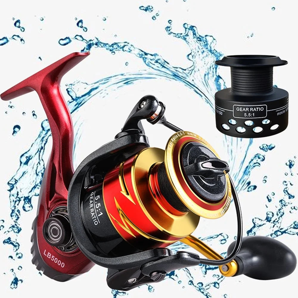 Sougayilang Fishing Reel Ultralight 12+1 BB Spinning Reel R39381