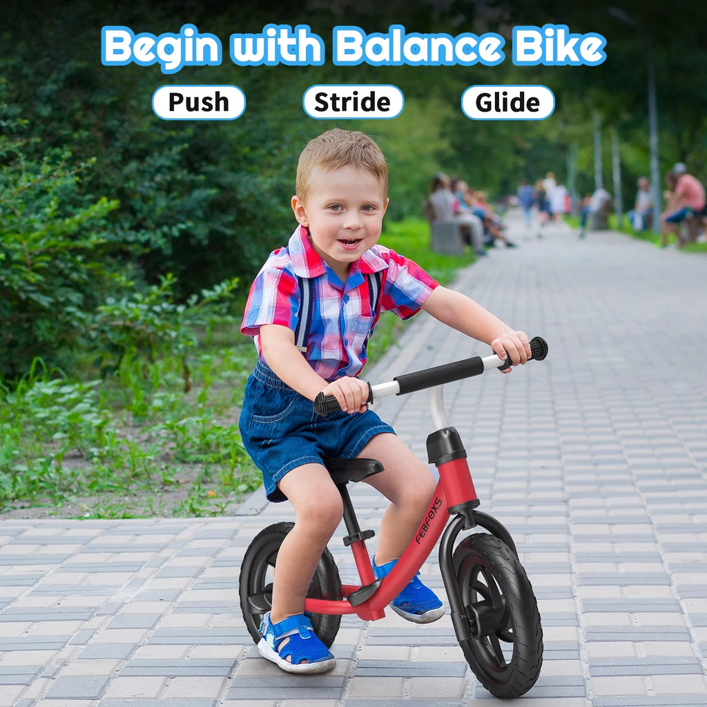 Toddler Balance Bike with Adjustable Seat F419