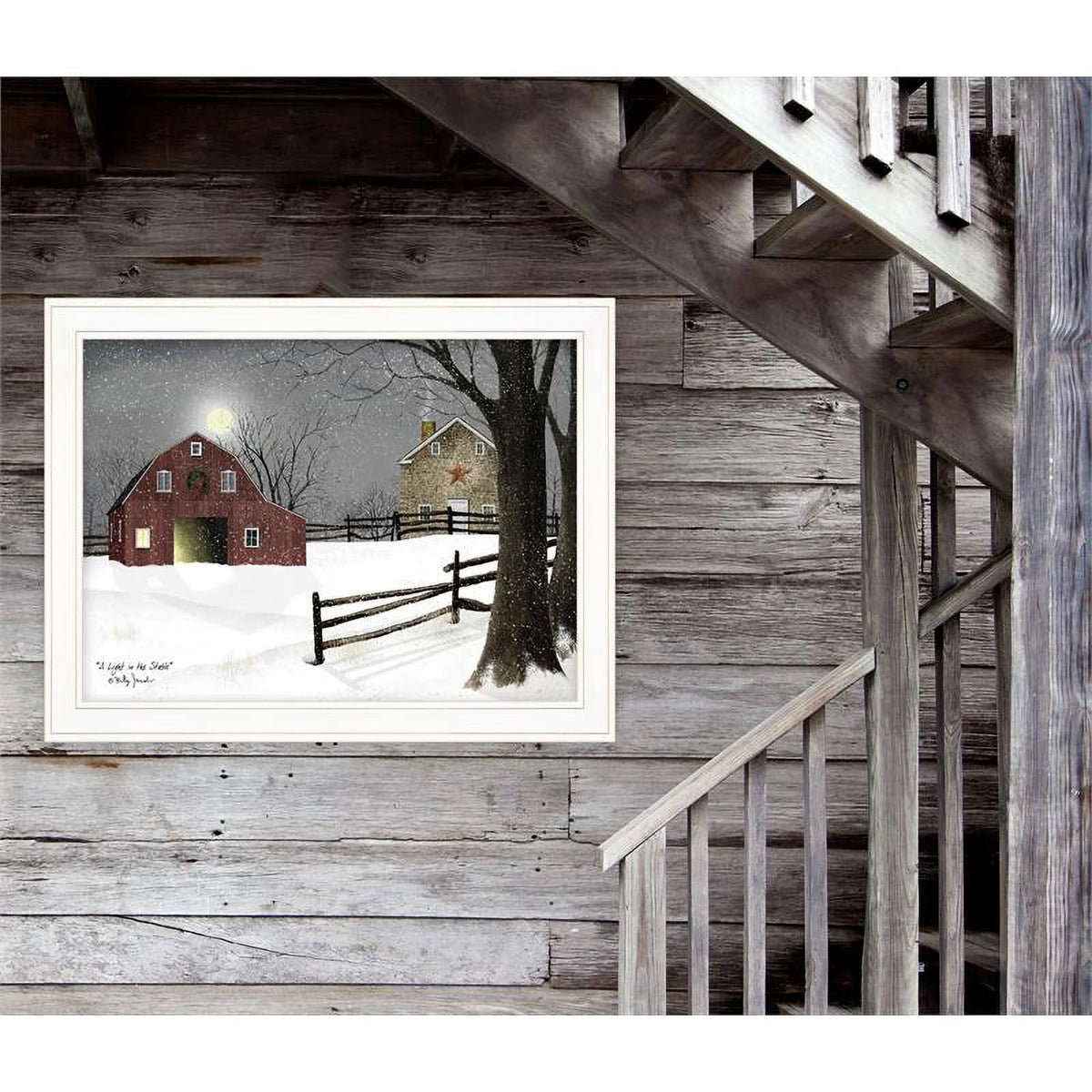 Printed Wall Art Wood Multi-Color I222