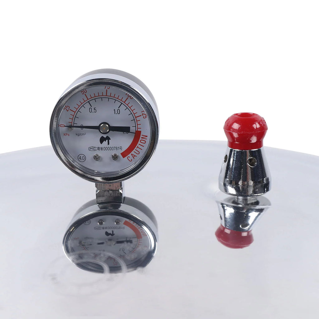 23 Quart Aluminium Pressure Canner Cooker with Gauge Release Valve P9662