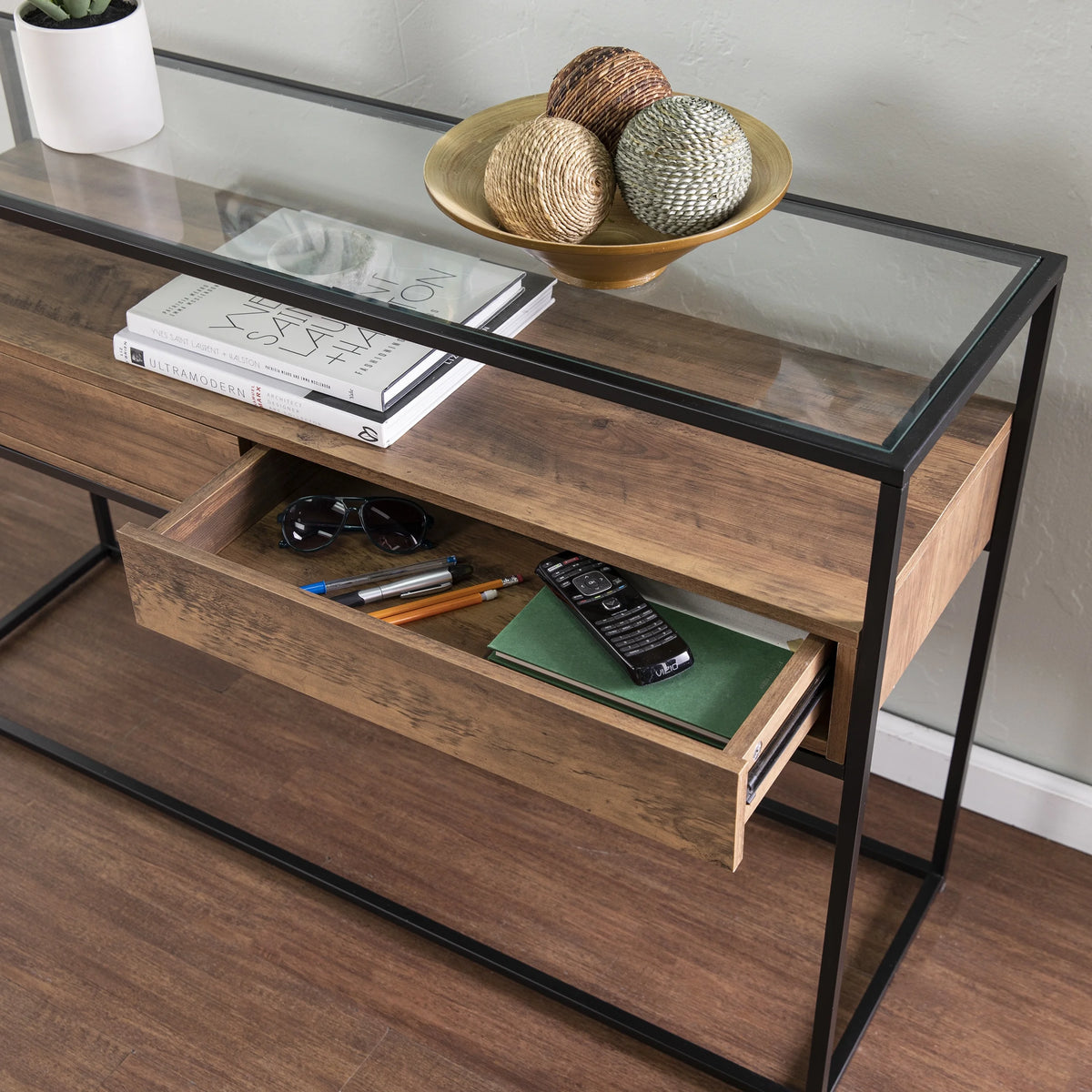 Console Table with Storage T507