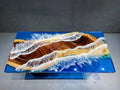 Large Epoxy Resin Dining Table (48 x 24 Inches) N9710