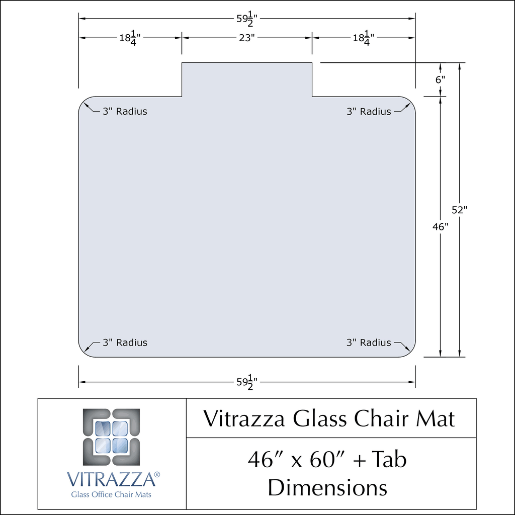 Glass Chair Mat S242