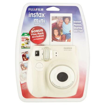 Silky White Instant Camera with 60mm Lens I53332