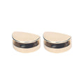Brass Glass Shelf Mounting Brackets G2029