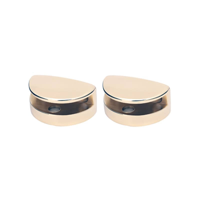 Brass Glass Shelf Mounting Brackets G2029