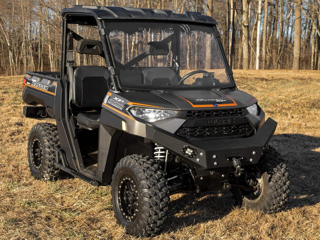 Clear Scratch Resistant Full Windshield for Polaris Ranger XP 1000 / Crew E793778