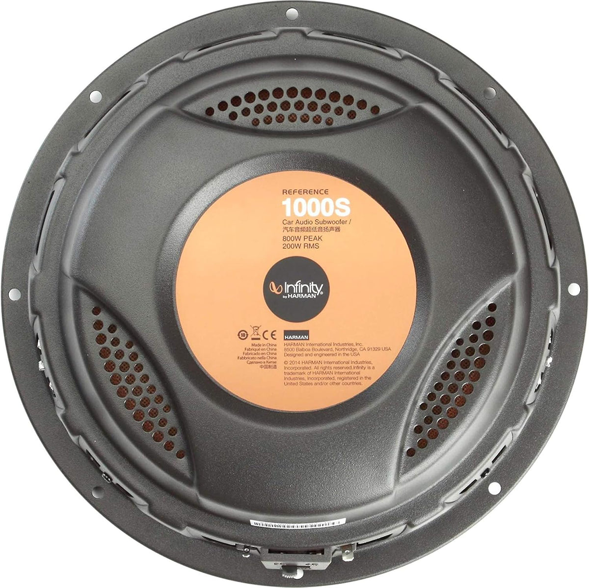 10 Inch Shallow Mount Subwoofer R9011