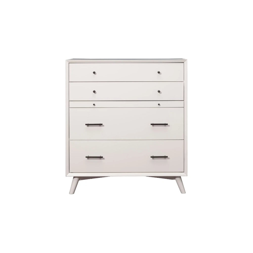 White Mahogany Wood Chest K4827