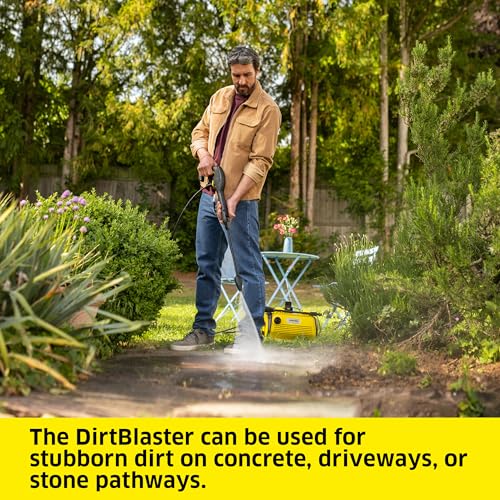 Kärcher Pressure Washer K 1, 1700 PSI, Trigger Spray Gun & Vario Power Spray Wand D147