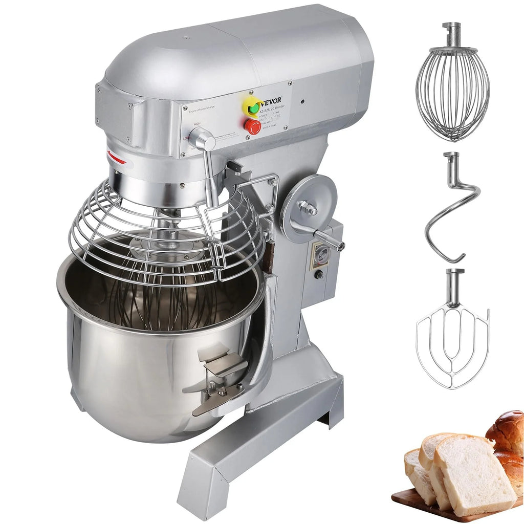15Qt 600W 3 Speeds Stainless Steel Bowl Food Mixer C38039