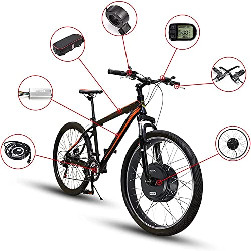 Electric Bike Conversion Kit 48V 1500W 26 inch Front Wheel Hub Motor T185024