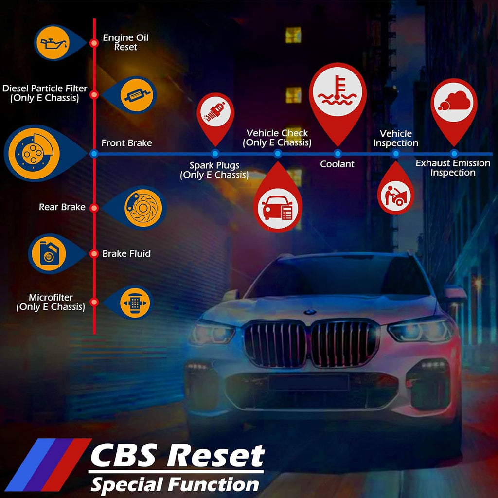 OBD2 Scanner Multi System Scan Tool M890