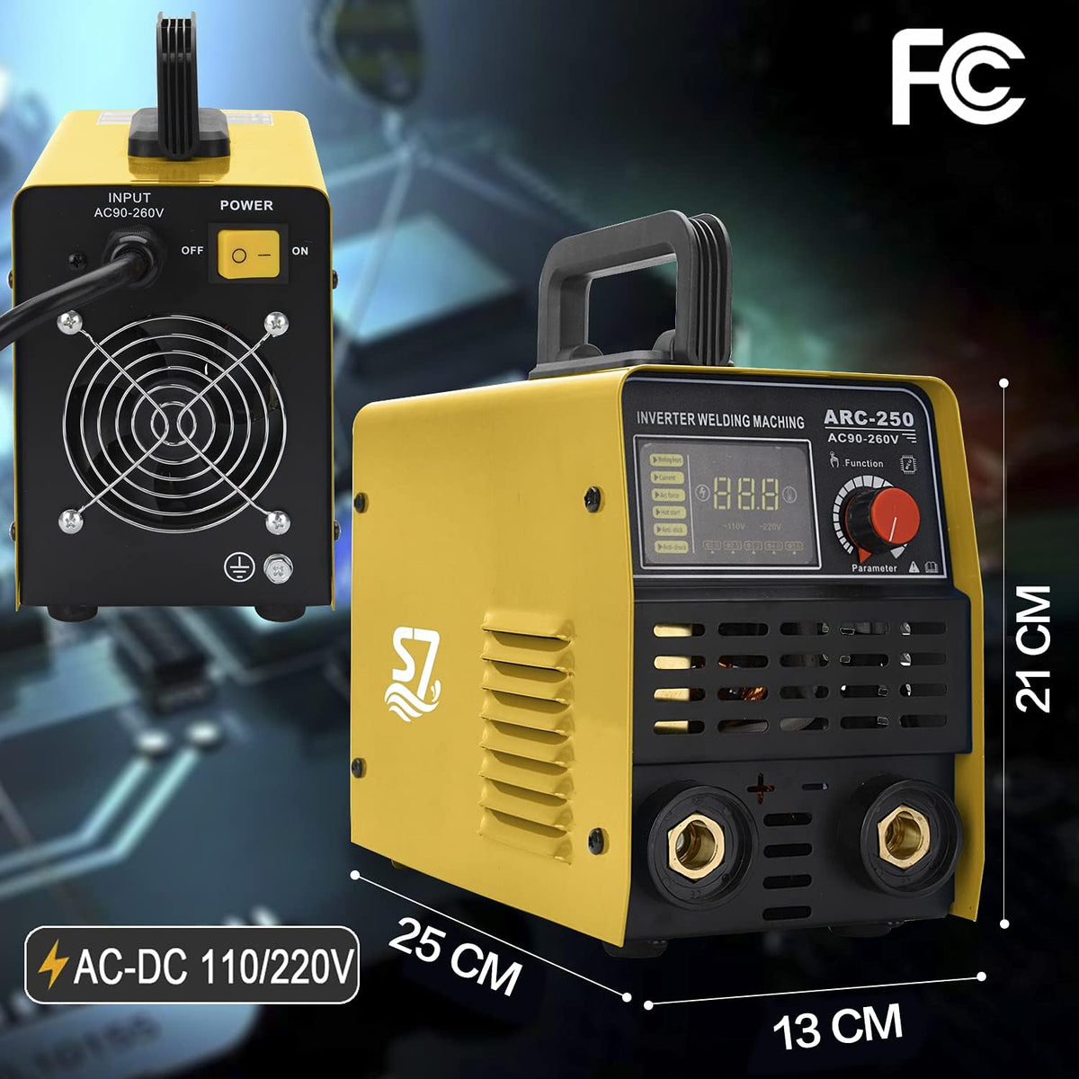 250A ARC Inverter IGBT Digital Display Welder W715