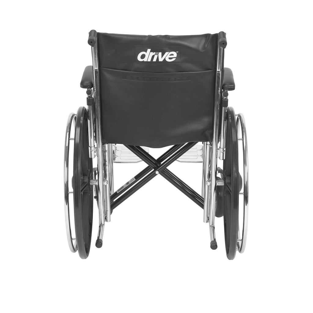 Extra Heavy Duty Wheelchair with Elevating Leg Rests L101548