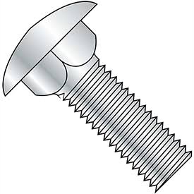 Carriage Bolt 0.33-18 x 2.5 in. Round Head Steel Zinc L719