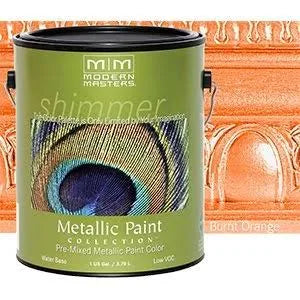 Burnt Orange Metallic Paint B537