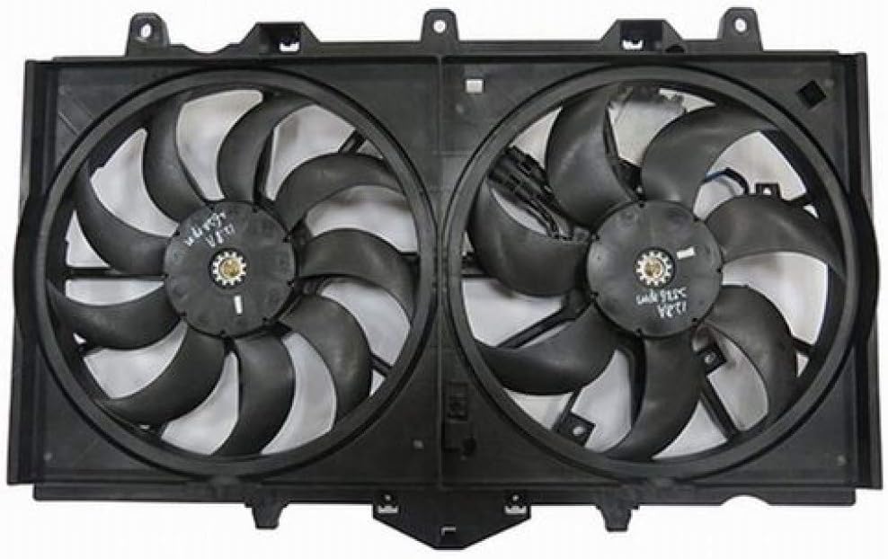 Radiator and A/C Condenser Fan Assembly with Fan Control Module Y6556