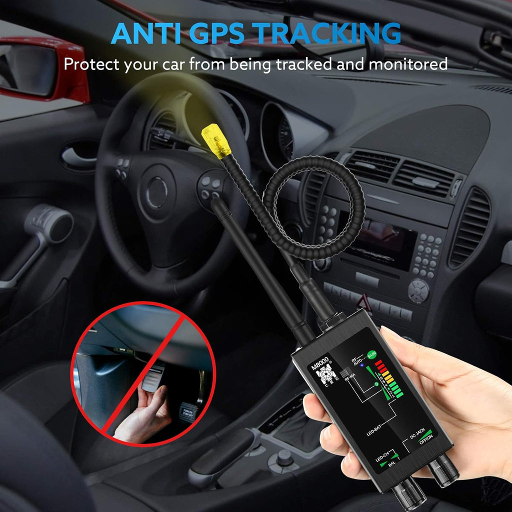 RF Signal Detector Bug Detector Anti Tracking Camera Detector Finder D448