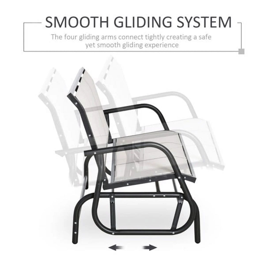 Outdoor Glider Bench for 3 Q66035