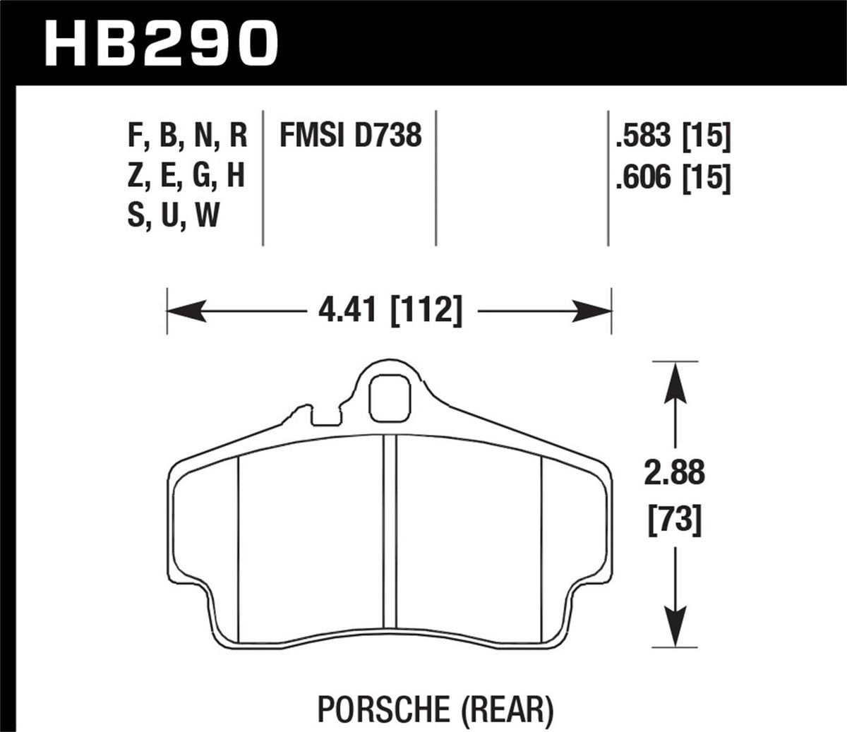 DTC-30 Disc Brake Pad Q1192