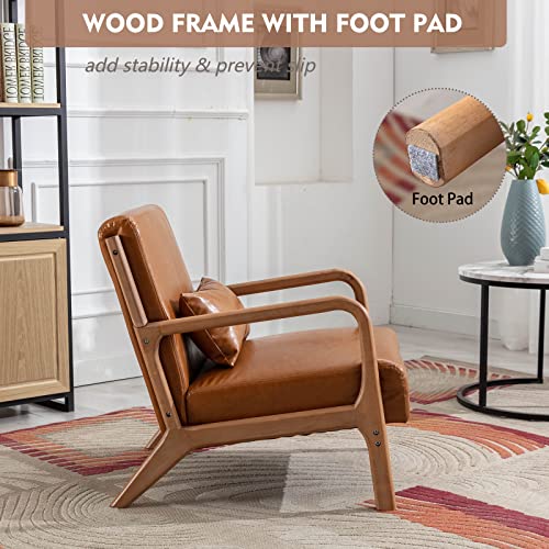 Beige Fabric Accent Chairs Set of 2 B4414