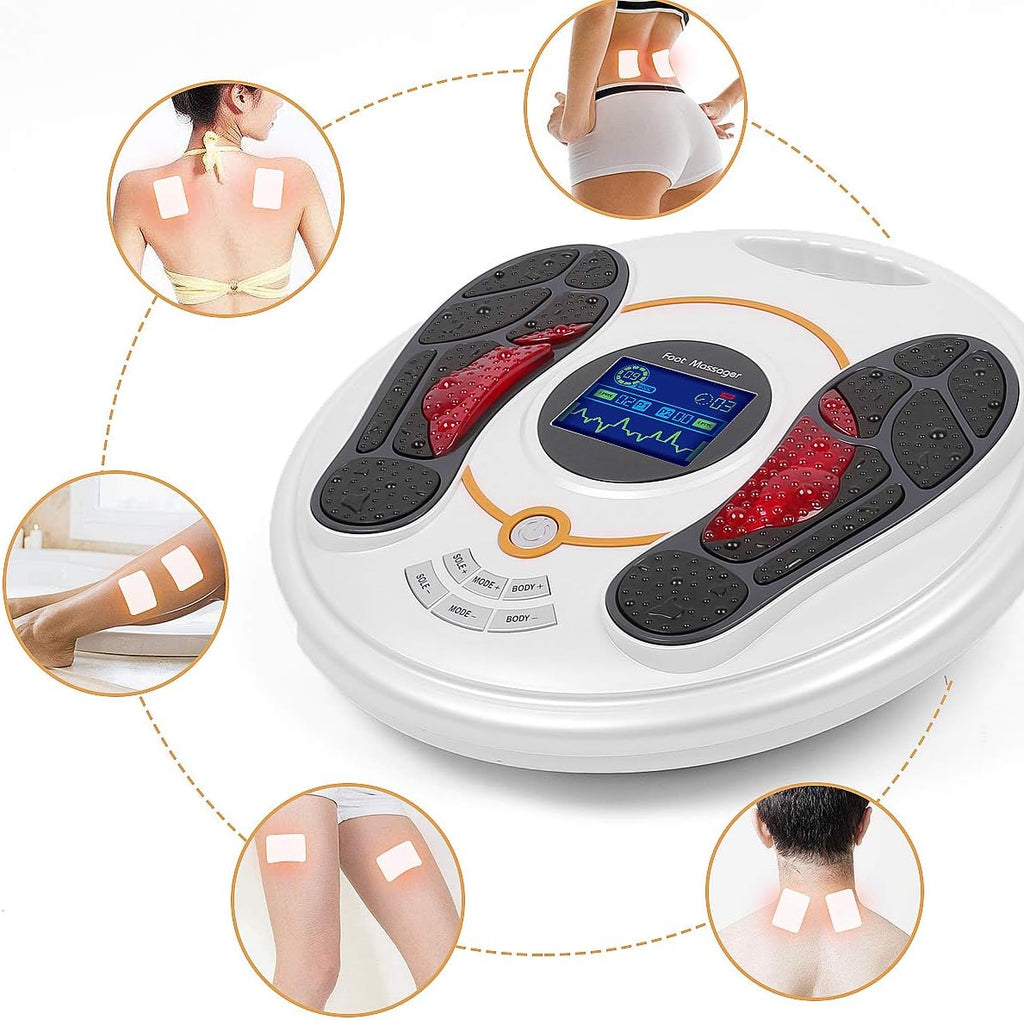 Foot and Leg Massager with 4 Electrode Pads H5389