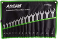 Metric Combination Wrench Set, 14-Piece O547