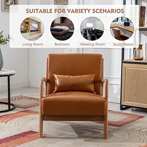 Beige Fabric Accent Chairs Set of 2 B4414