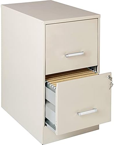22 2-Drawer File Cabinet, Metallic Charcoal Y7307