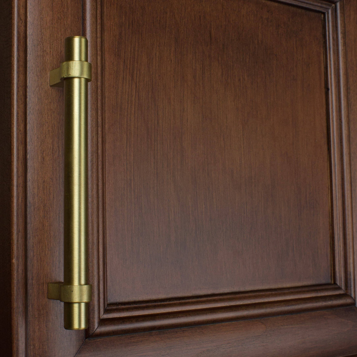 5-Inch Solid Satin Gold Euro Cabinet Bar Pulls (Pack of 25) W509