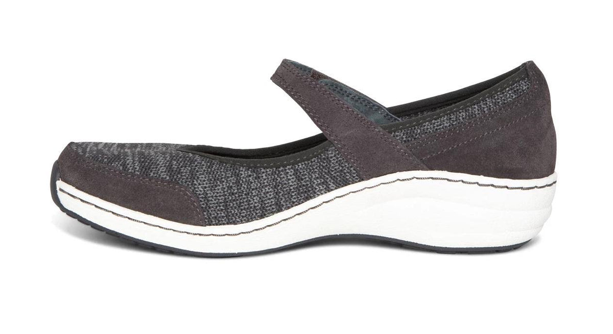 Charcoal Mary Jane Shoes S975