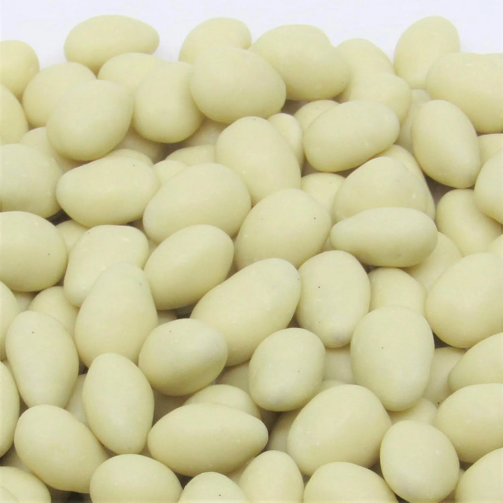 White Chocolate Covered Almonds 1 Lb Bag W42129