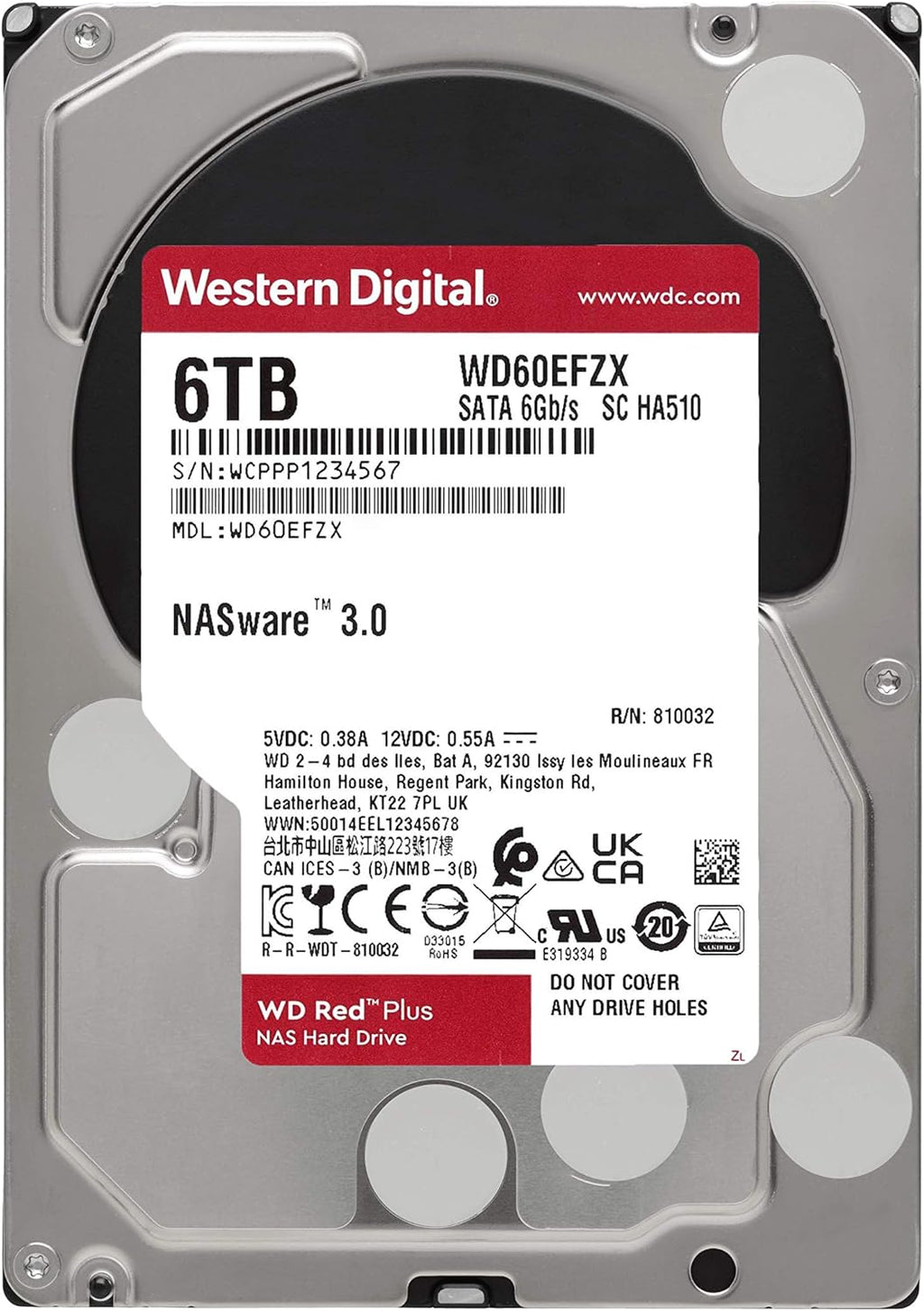 12TB NAS Internal Hard Drive HDD X973210