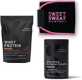 Creatine Monohydrate, Whey Protein and Waist Trimmer F8458