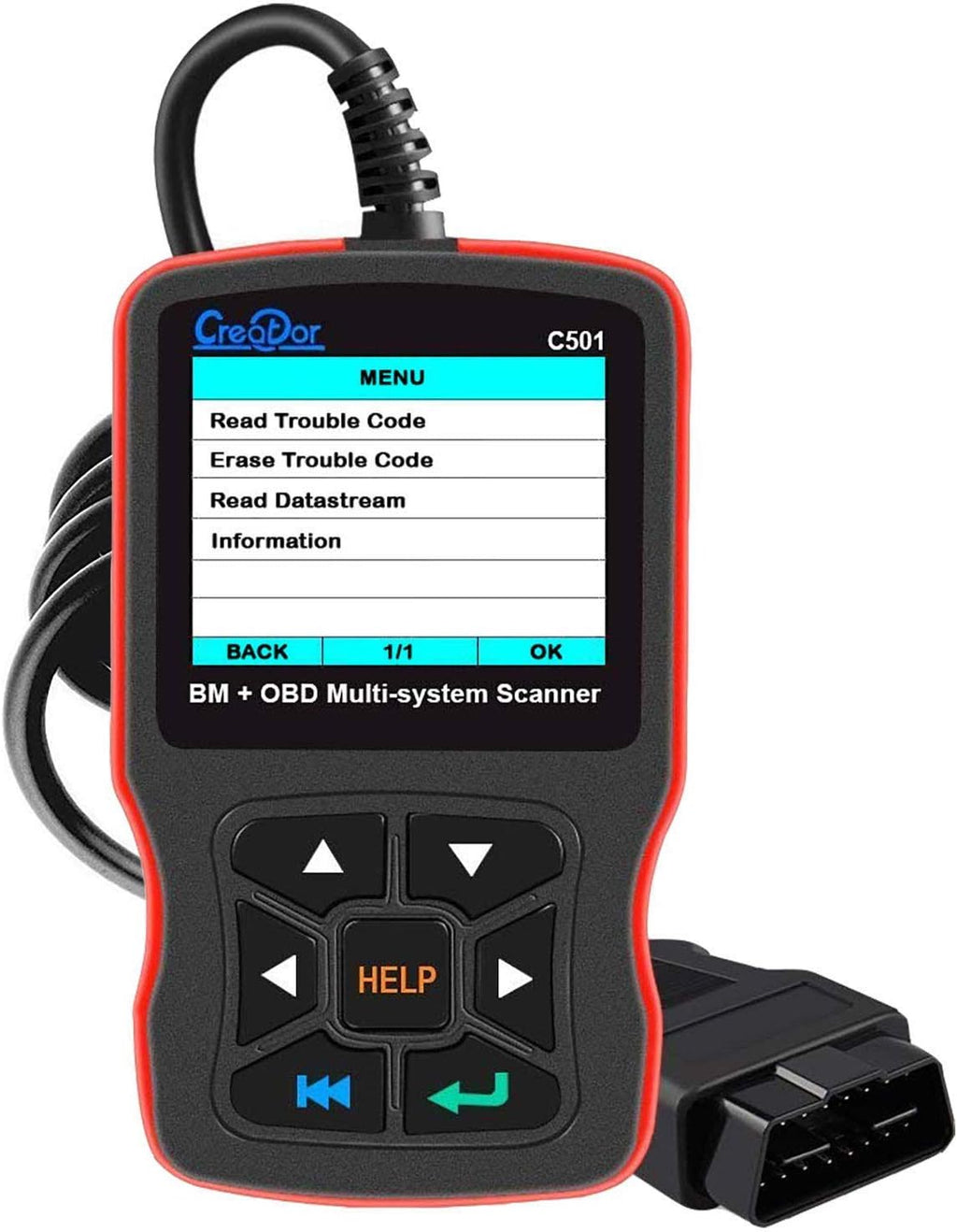 OBD2 Scanner Multi System Scan Tool M890