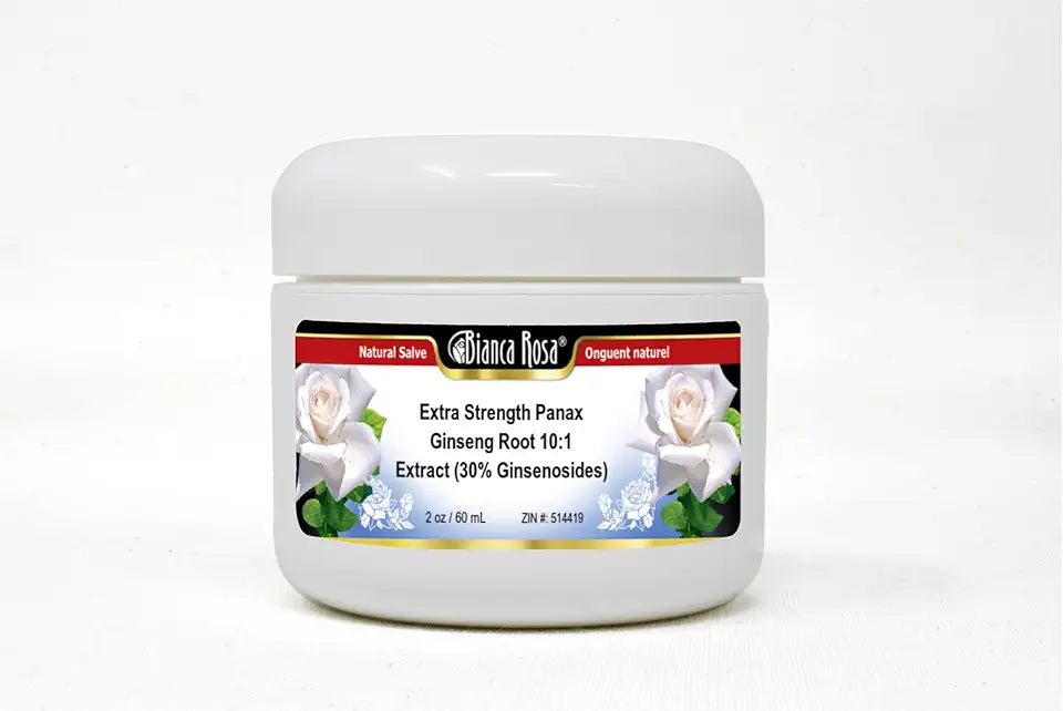 Panax Ginseng Root 10:1 Extract 30% Ginsenosides Salve Ointment 2 oz J963180