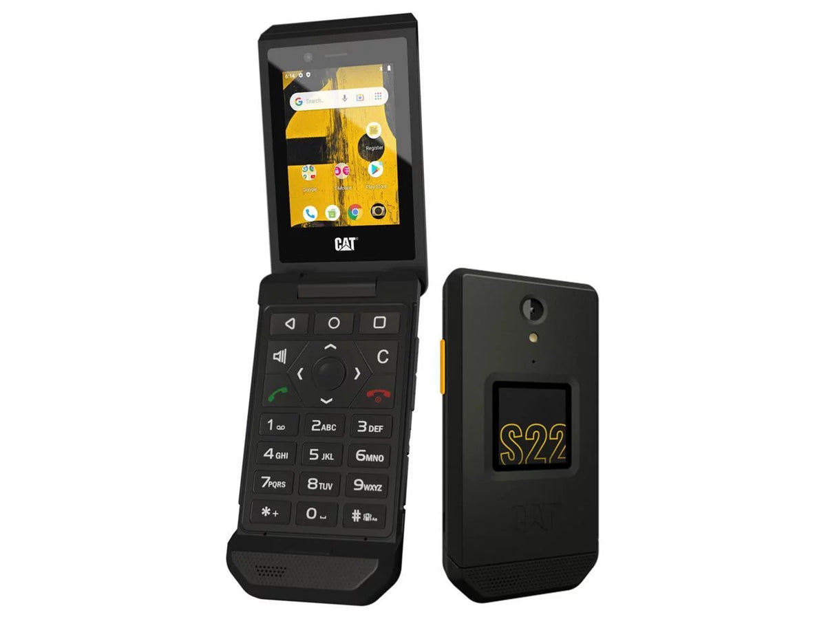 IP68 Rugged Flip Phone Black 16GB 4G LTE GSM Unlocked 2GB RAM M91698