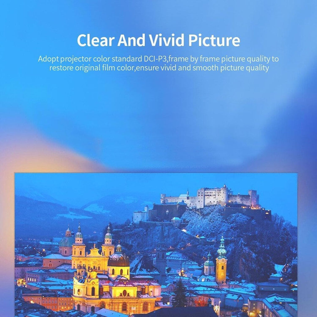 1080P HD Portable LED Mini Projector Y2582