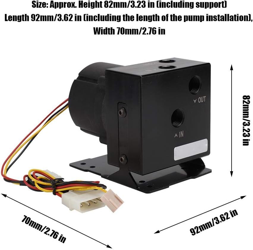 DC 12V 1.8A Integrated PC Water Pump with Bracket A297965
