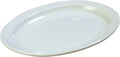 White Oval Platter E7209