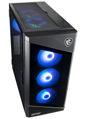 Gaming Desktop with NVIDIA GeForce RTX 4070 12GB, Intel 24-Core i9-14900KF Processor, 32GB DDR4 RAM, 1TB NVMe SSD + 3TB HDD, Windows 11 Home U3741