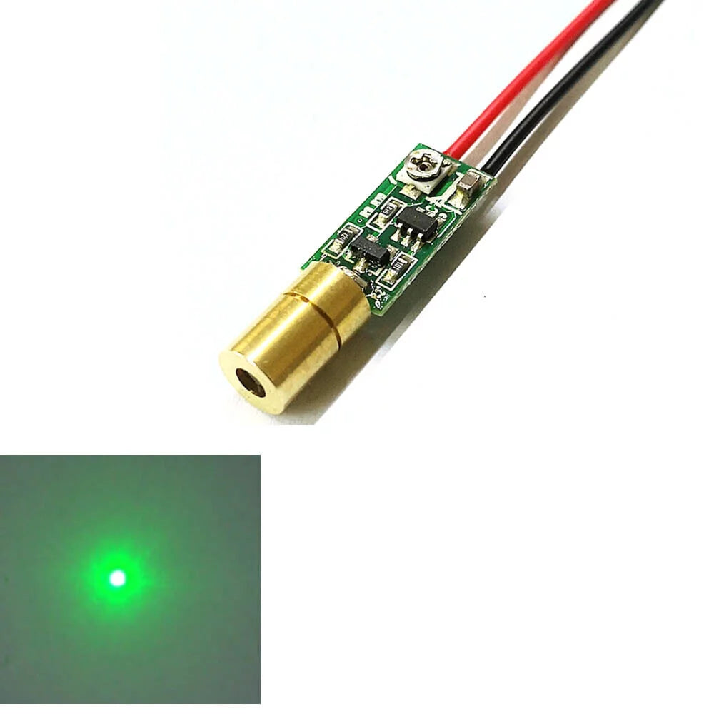 3pcs Mini Green Laser Light 5mw Laser Diode Dot Module A797976